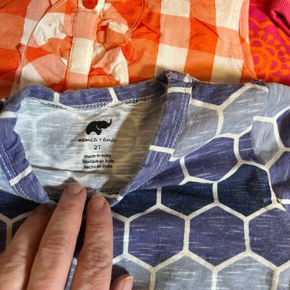 2T Girls Bundle Tea Collection, Hanna Andersson, Monica & Andy, Crew Cuts... - Picture 7 of 16